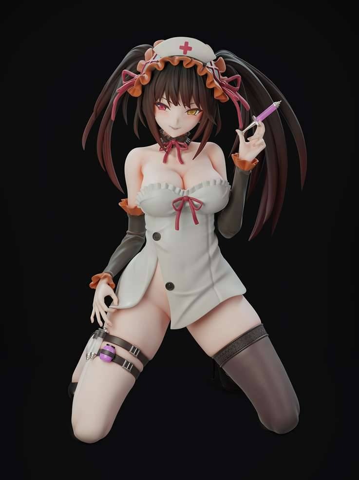 [Set Of 2] [Cast-Off] Scaled Figure 1/6 Kurumi Tokisaki - Date A Live