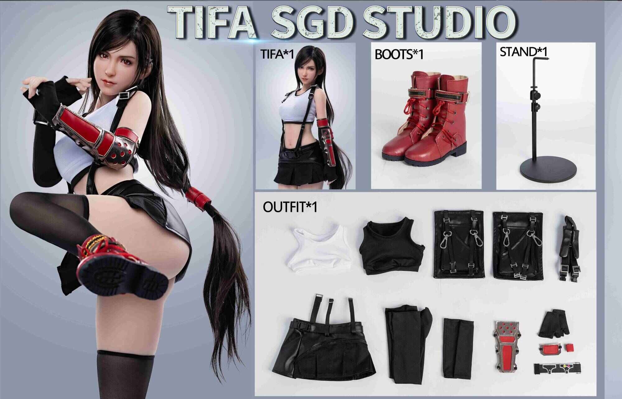 [Cast-Off] Silicone Action Figure 1/3 Tifa Lockhart - Final Fantasy 7 / Final Fantasy VII by SGD Studio