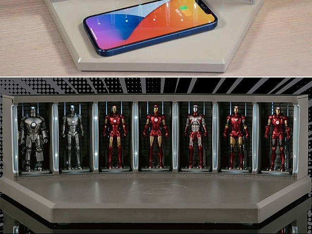 [READY STOCK LIMITED ITEM] Marvel Qi Wireless Charging Ironman Hall Of Armor Ver.
