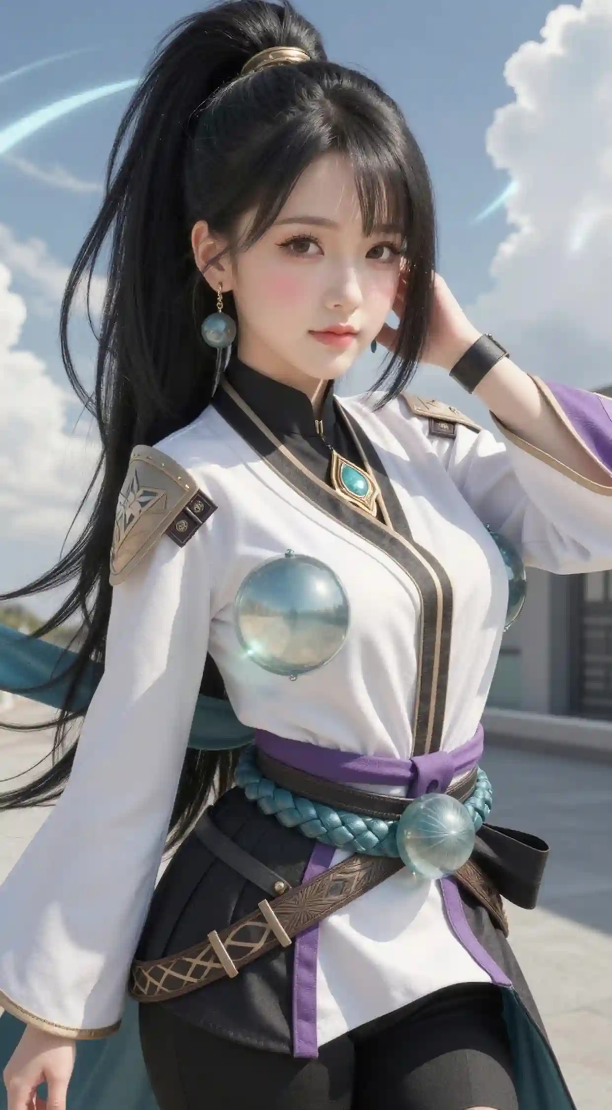 AI Cosplayer Sage - Valorant R18 Bundle - 114 Ultra HD Lewd Images + 10 Hot Short Videos