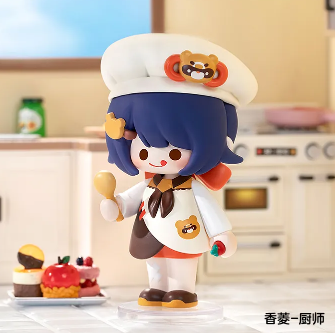 [Set of 12] POP MART x Genshin Dress Up Dreams Q Series Mini Figure (8cm) - Genshin Impact By POP MART