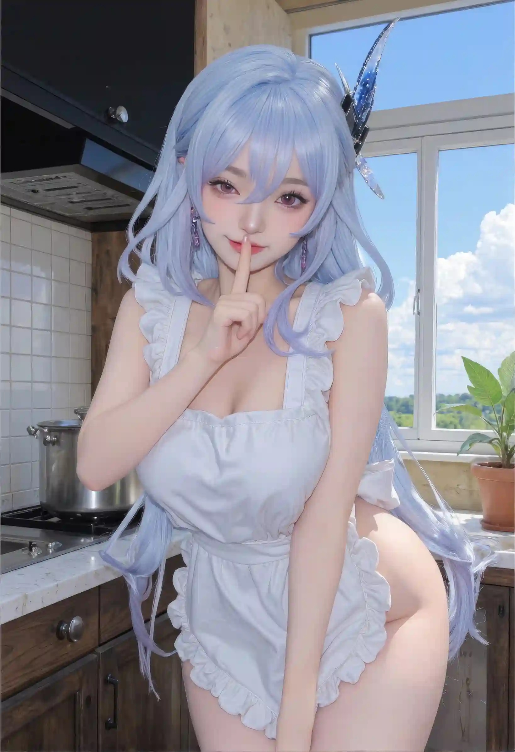 AI Cosplayer Skirk Genshin Impact R18 Collection – 46 Uncensored Images + 6 Videos | Busty Butterfly Creampie Digital Download