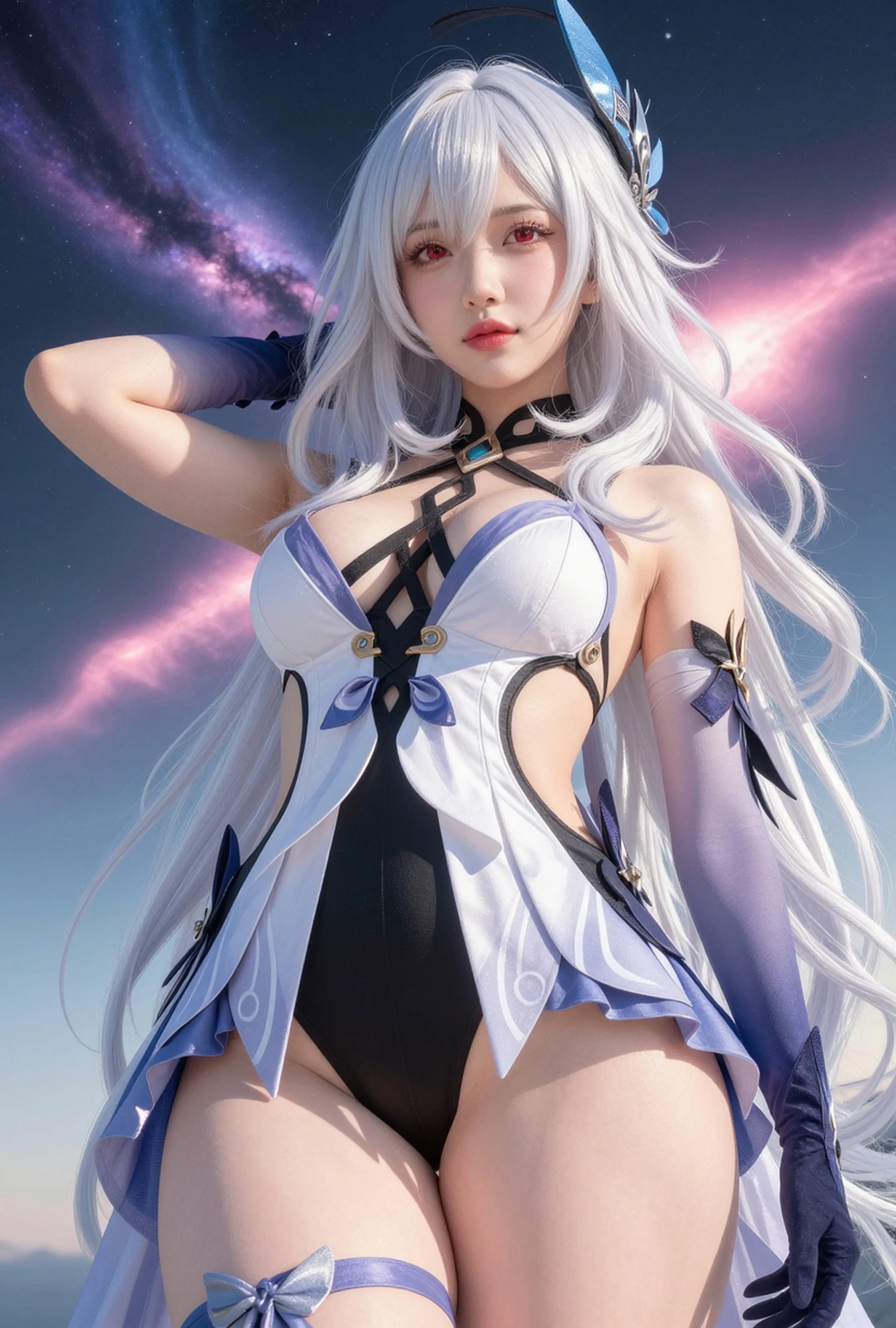 AI Cosplayer Skirk Genshin Impact NSFW Bundle – 123 HD Images + 6 Short Videos | Ultra Realistic Hentai Cosplay Pack