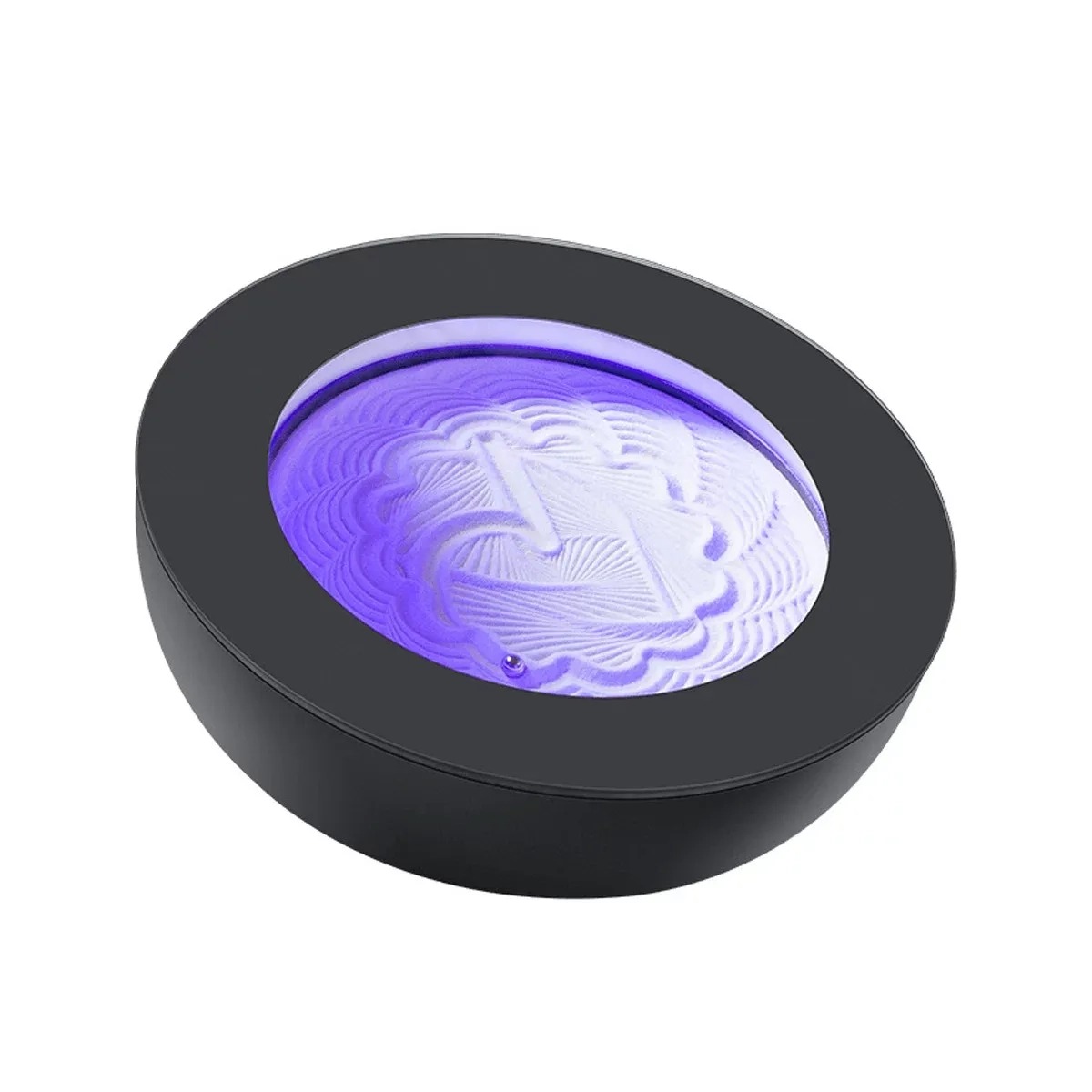 ZENFLOW™ Smart Dynamic Sand Art LED Lamp | Moving Sand Picture 3D | Kinetic Sandscape Bluetooth | Premium Desk Decoration