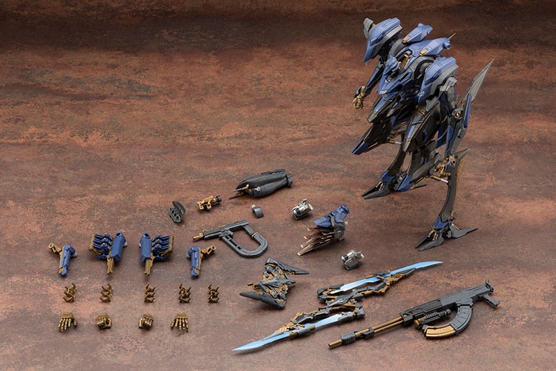 Plastic V.I.O.S. Model Schneider Nachtreiher / 40E Steel Haze - Armored Core By Kotobukiya
