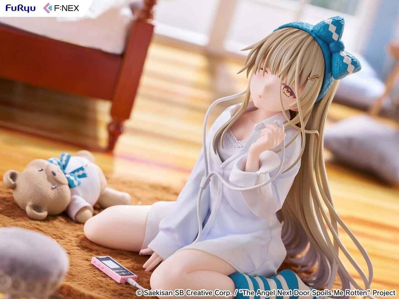 Scaled Figure 1/7 Shiina Mahiru - Relax Ver. Otonari no Tenshi-sama ni Itsunomanika Dame Ningen ni Sareteita Ken By F:NEX