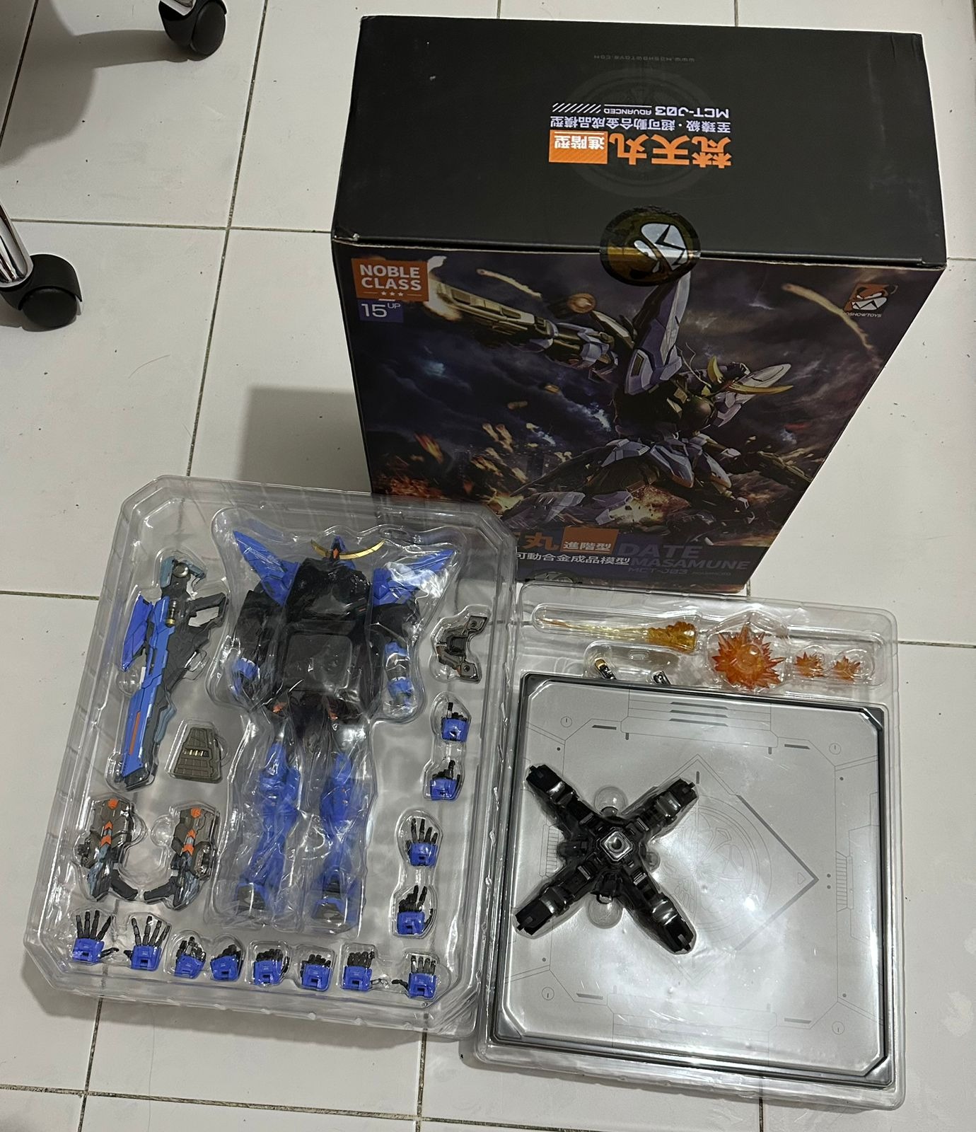 PROGENITOR EFFECT MCT J03 Date Masamune - Brahma Maru By MOSHOWTOYS (BIB)