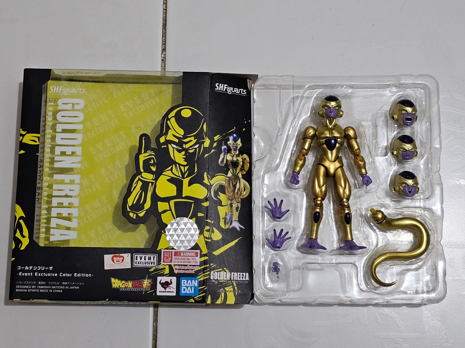 (Kondisi Bekas) SHF S.H.Figuarts Frieza Event Exclusive Edition By Bandai Spirits