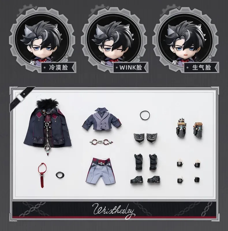 Dress-Up Action Figure 1/12 Wriothesley - Genshin Impact By Mihoyo By Piccodo