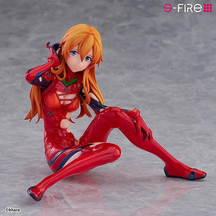 S-Fire Scaled Figure 1/7 Asuka Langley Souryuu - Evangelion Shin Gekijouban By SEGA