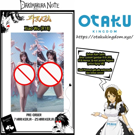 Image of Sarung Bantal Dakimakura 3D Art Xiao Wu Yabai Swimming Pool v2 Ver. - Soul Land Pillow Cover Only Or + Pillow Core By Otaku Kingdom