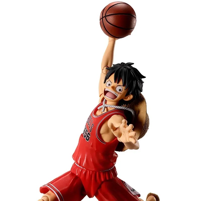 SHF S.H.Figuarts MONKEY.D.LUFFY CHICAGO BULLS ver. - ONE PIECE×NBA By Premium Bandai