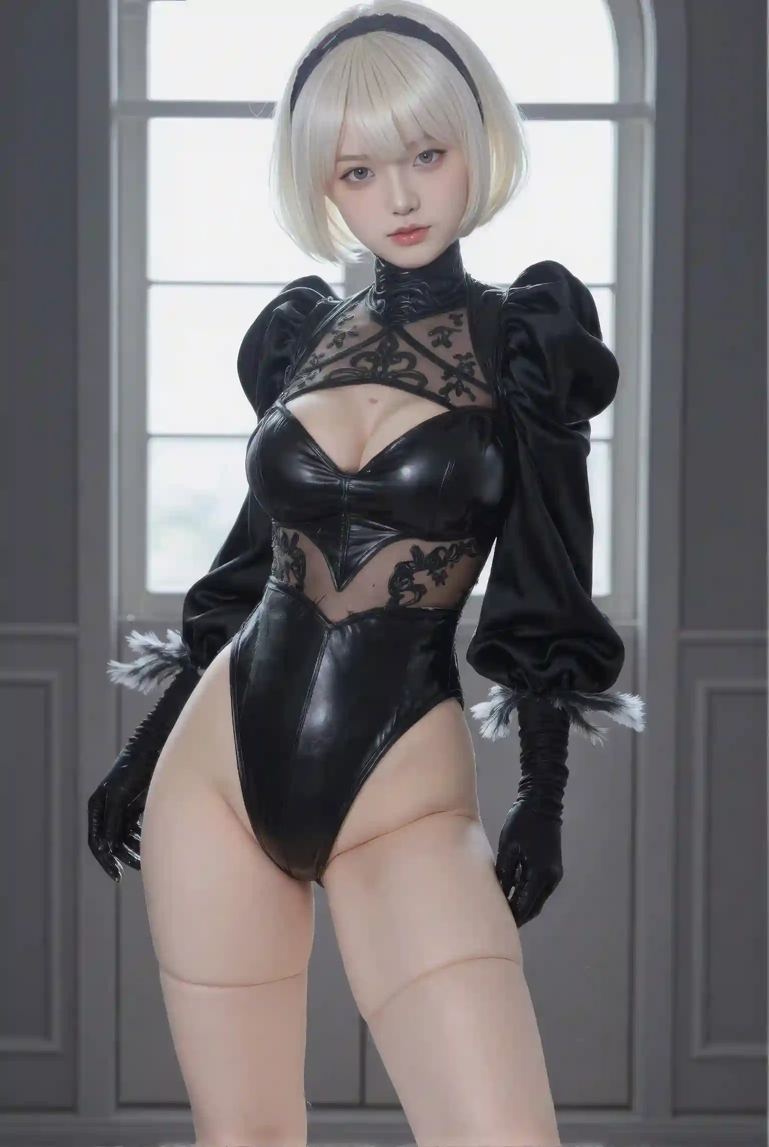 Premium AI Cosplay 2B (NIER: Automata) Uncensored Digital Pack - 93 Images + 5 Videos