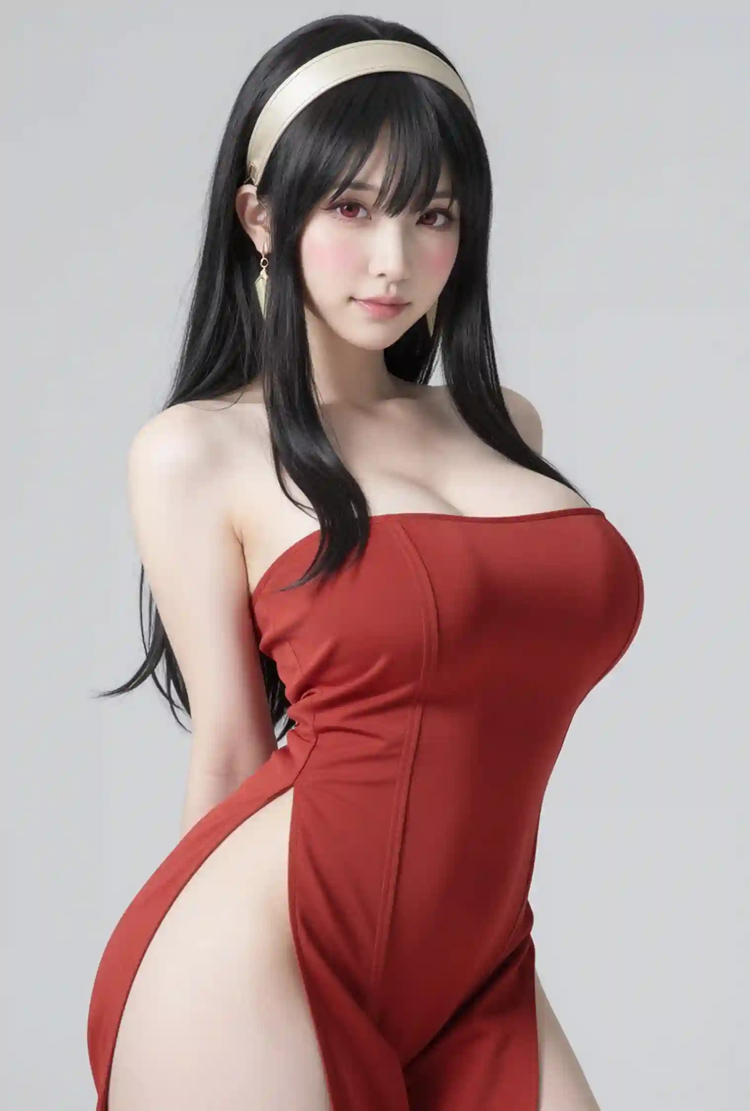 AI Cosplayer Yor Forger Spy x Family R18 Bundle - 147 Ultra HD Lewd Images + 10 Hot Short Videos