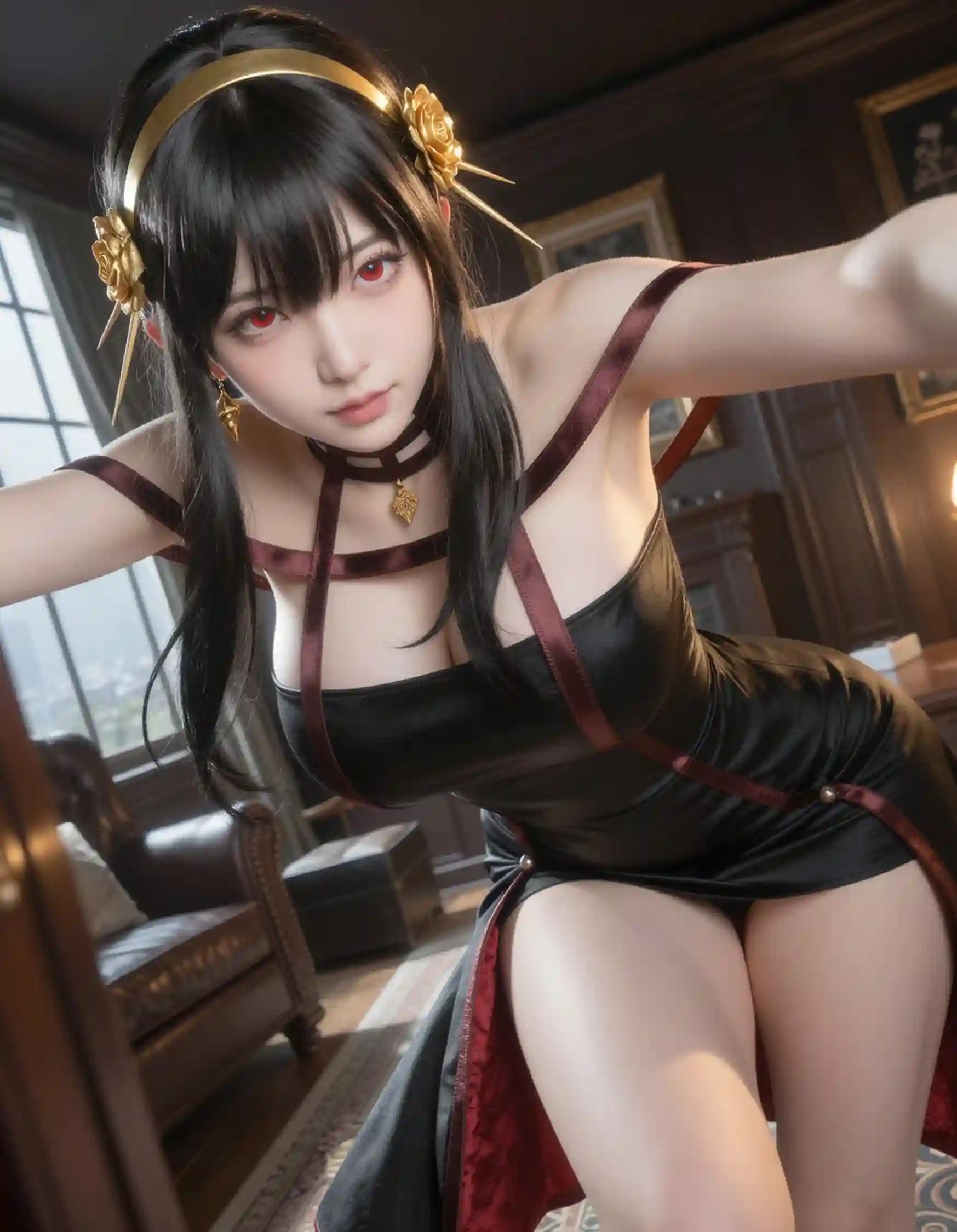 AI Cosplayer Yor Forger Spy x Family R18 Bundle - 147 Ultra HD Lewd Images + 10 Hot Short Videos