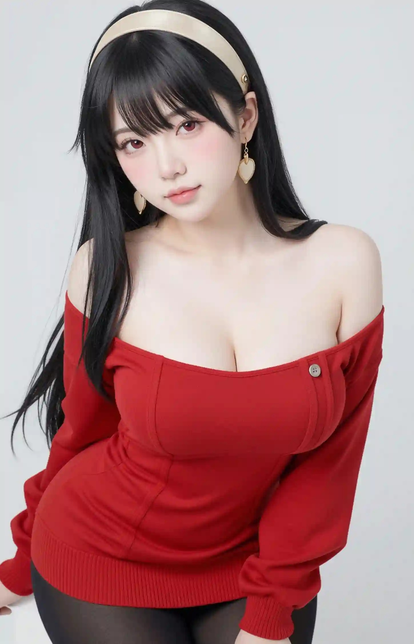 AI Cosplayer Yor Forger Spy x Family R18 Bundle - 147 Ultra HD Lewd Images + 10 Hot Short Videos