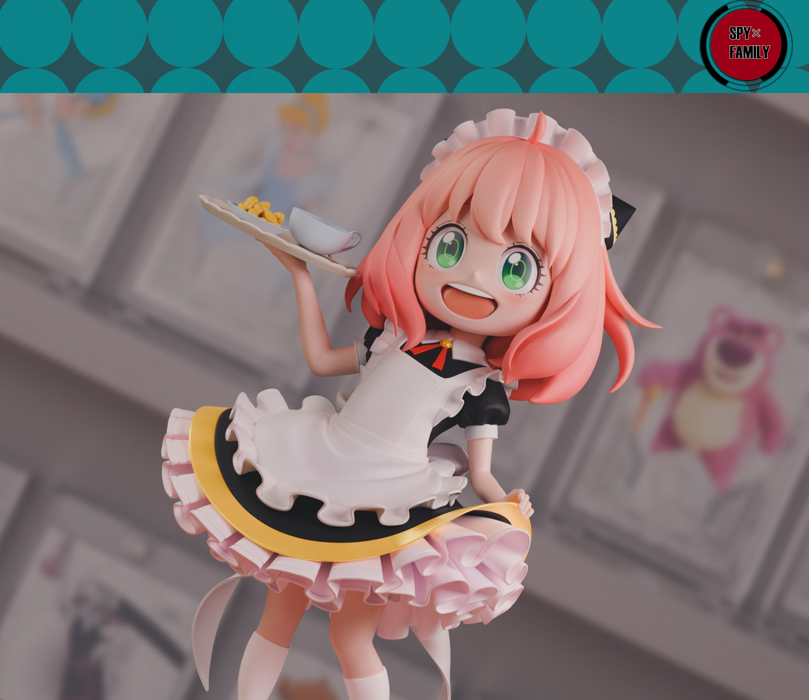 Non Scaled Figure Anya Forger Maid Ver. - Spy X Family
