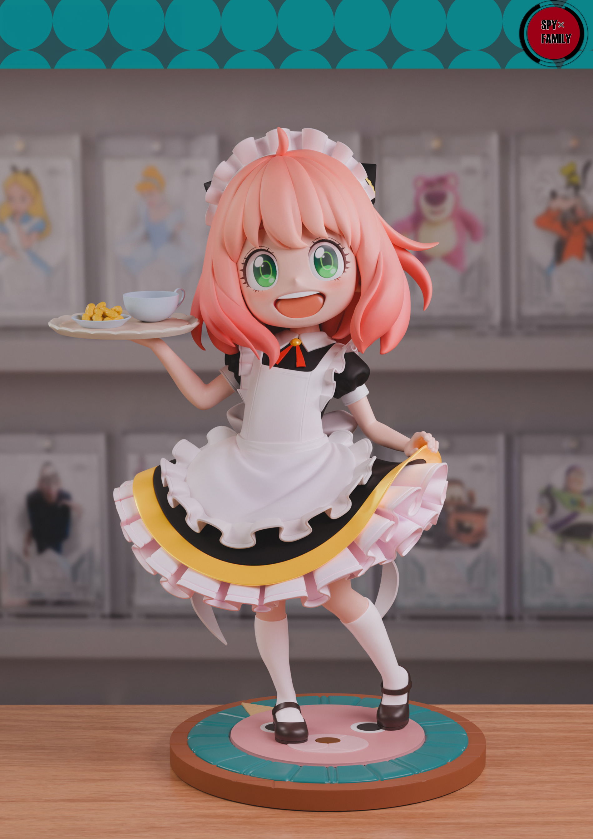 Non Scaled Figure Anya Forger Maid Ver. - Spy X Family