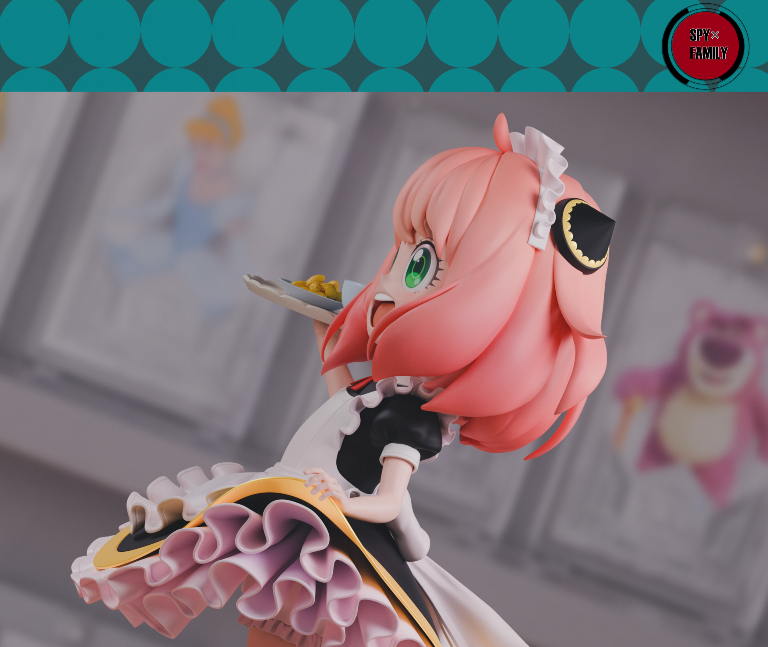 Non Scaled Figure Anya Forger Maid Ver. - Spy X Family