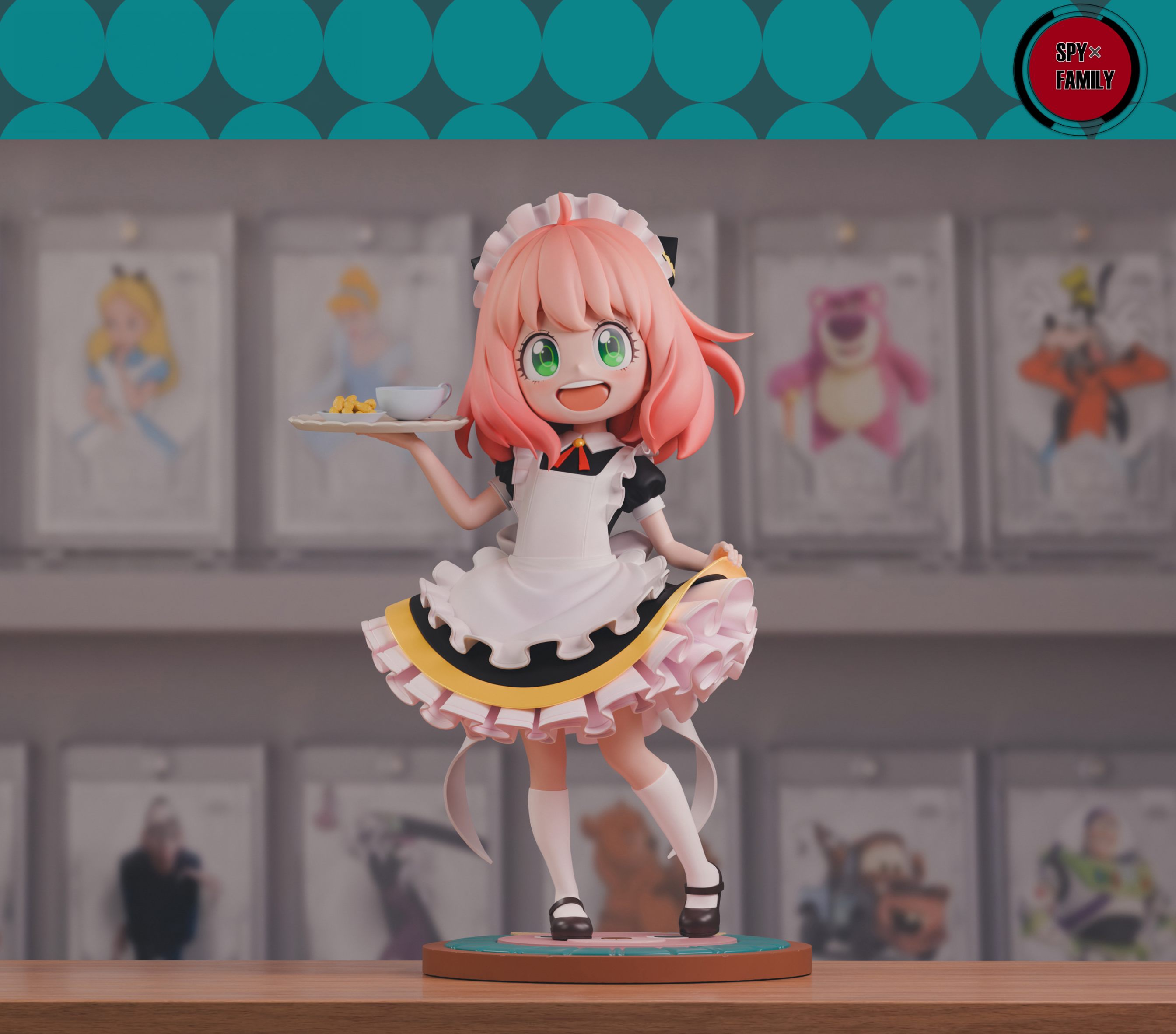 Non Scaled Figure Anya Forger Maid Ver. - Spy X Family