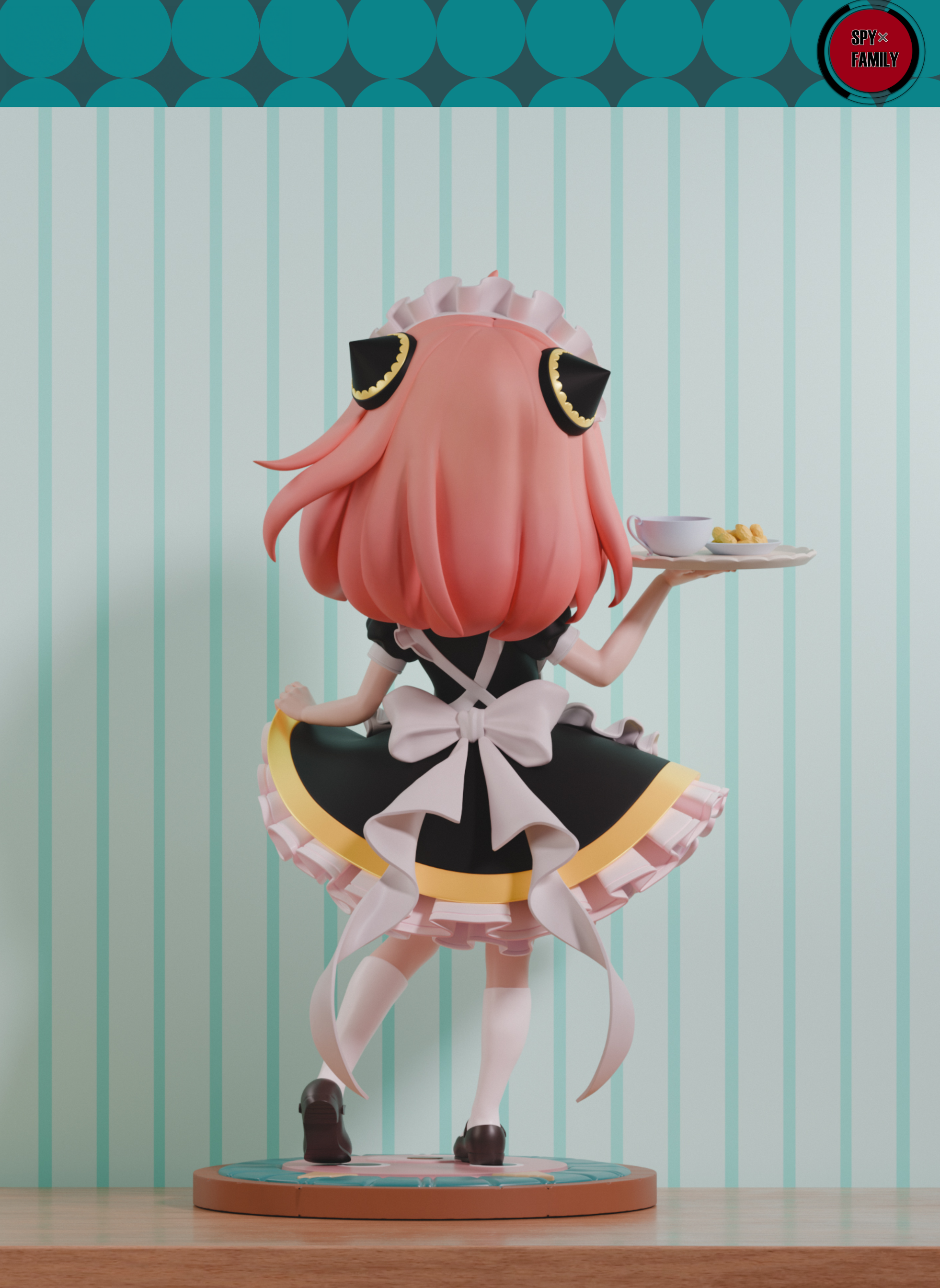 Non Scaled Figure Anya Forger Maid Ver. - Spy X Family