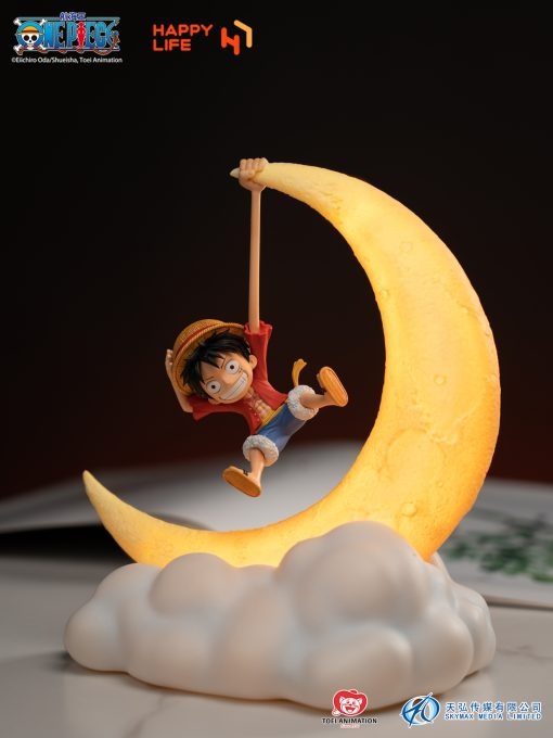 Anime Figure Monkey D Luffy Magnetic Control Night Light Peripheral - One Piece By Happy Life x TOEI ANIMATION