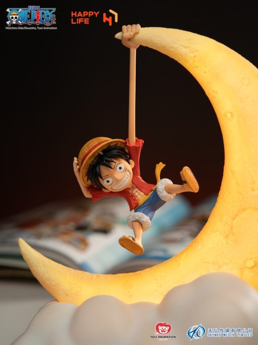 Anime Figure Monkey D Luffy Magnetic Control Night Light Peripheral - One Piece By Happy Life x TOEI ANIMATION