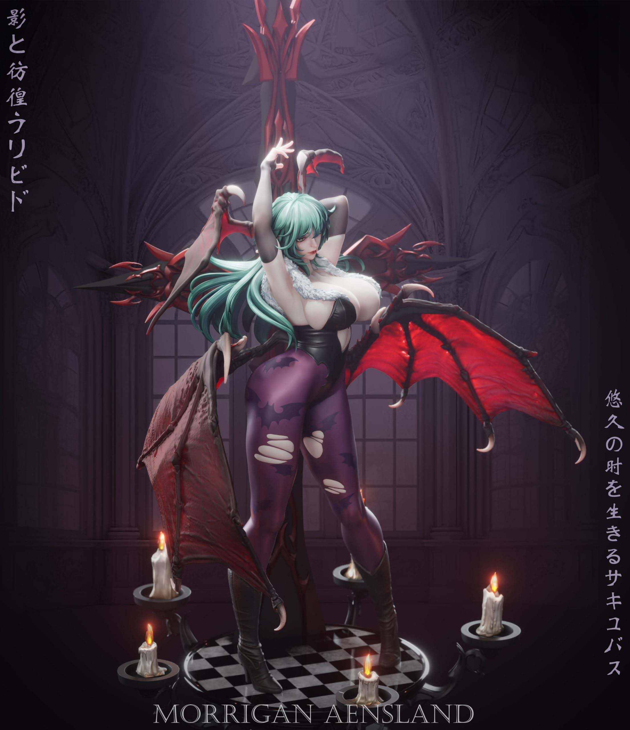 [Cast-Off] Scaled Figure 1/6 Morrigan Aensland - Darkstalkers