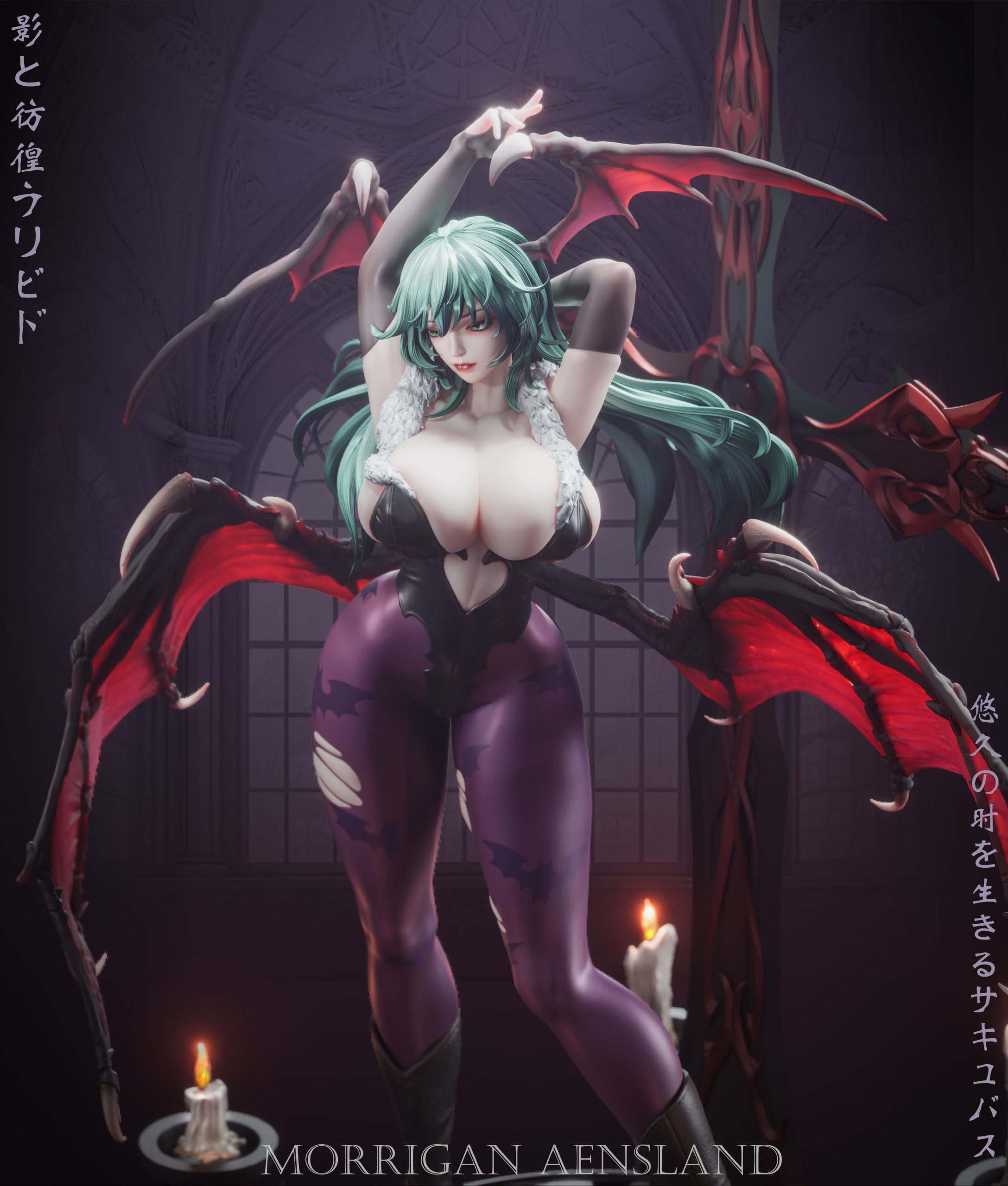 [Cast-Off] Scaled Figure 1/6 Morrigan Aensland - Darkstalkers