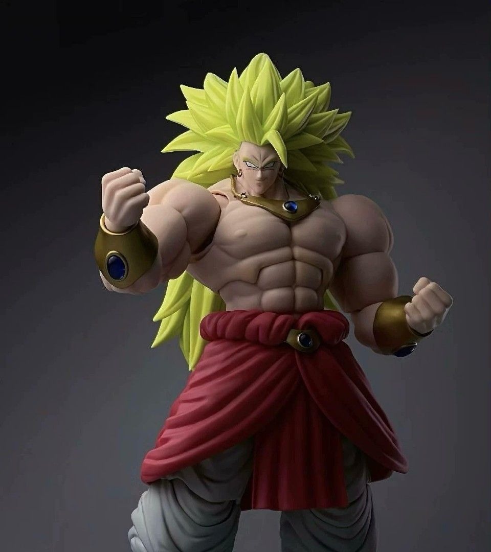 [READY STOCK LIMITED ITEM] Not SHF S.H.Figuarts Dragon Ball Super Saiyajin 3 Broly By Kong Studio Beast Deities