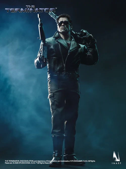 Action Figure 1/6 The Terminator: T-800 By Inart