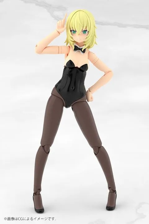 Frame Arms Girl Plastic Model Kit Durga I - Bunny Ver. By Kotobukiya