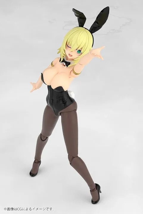 Frame Arms Girl Plastic Model Kit Durga I - Bunny Ver. By Kotobukiya