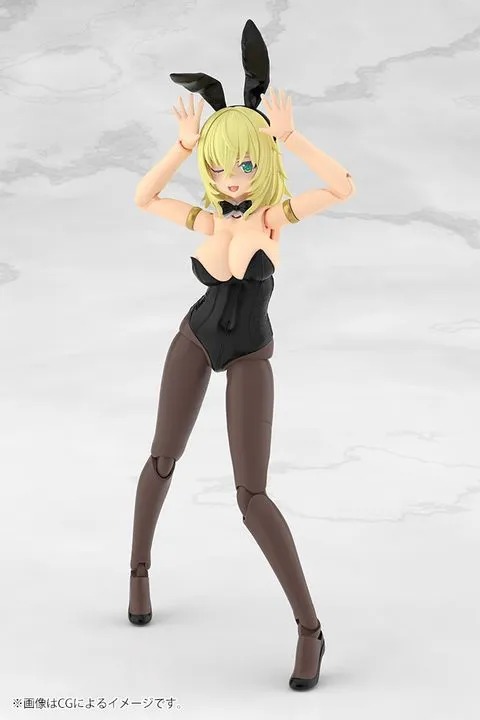 Frame Arms Girl Plastic Model Kit Durga I - Bunny Ver. By Kotobukiya