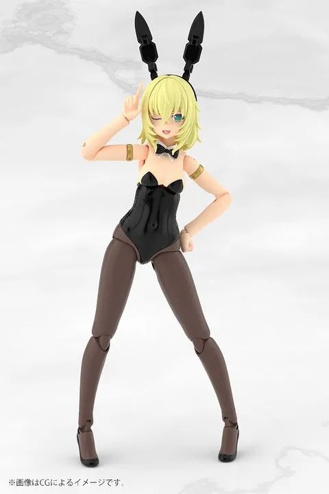 Frame Arms Girl Plastic Model Kit Durga I - Bunny Ver. By Kotobukiya