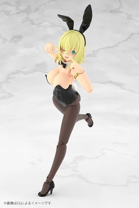 Frame Arms Girl Plastic Model Kit Durga I - Bunny Ver. By Kotobukiya