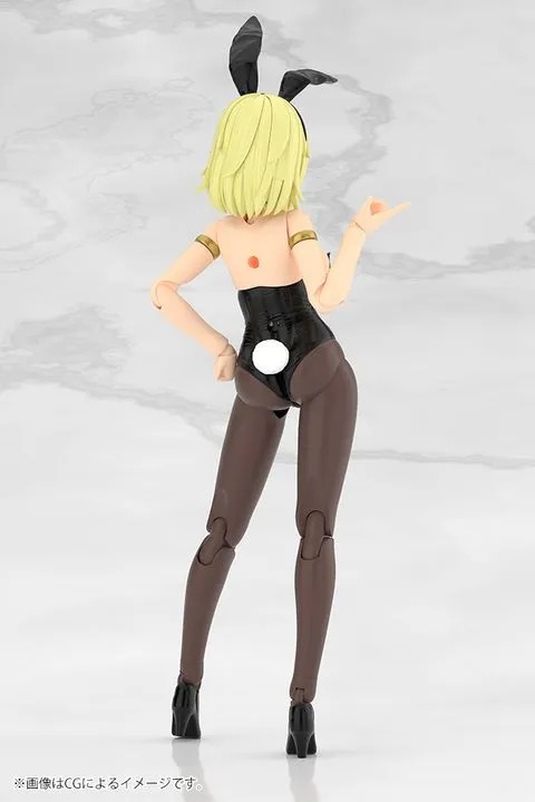 Frame Arms Girl Plastic Model Kit Durga I - Bunny Ver. By Kotobukiya