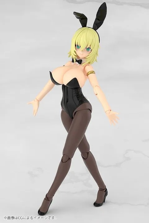 Frame Arms Girl Plastic Model Kit Durga I - Bunny Ver. By Kotobukiya