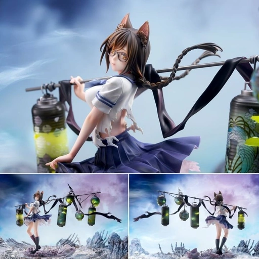Image of Scaled Figure 1/7 Hanekawa Tsubasa - Bakemonogatari By Ques Q