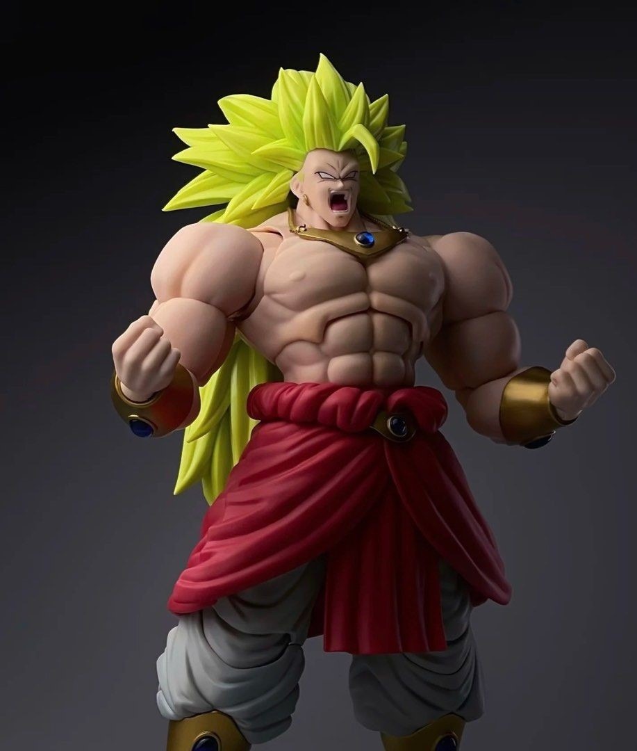 [READY STOCK LIMITED ITEM] Not SHF S.H.Figuarts Dragon Ball Super Saiyajin 3 Broly By Kong Studio Beast Deities