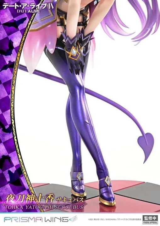 Prisma Wing Scaled Figure 1/7 Yatogami Tohka - Succubus Ver. Date A Live IV By Prime 1 Studio