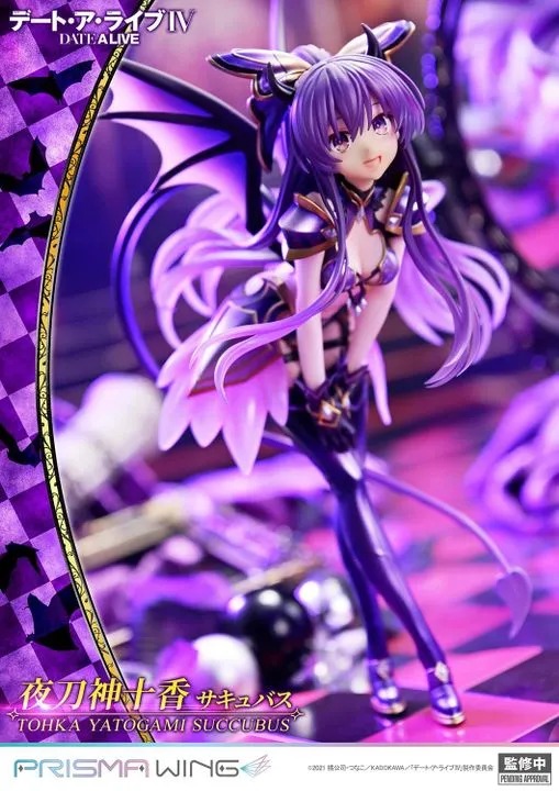 Prisma Wing Scaled Figure 1/7 Yatogami Tohka - Succubus Ver. Date A Live IV By Prime 1 Studio