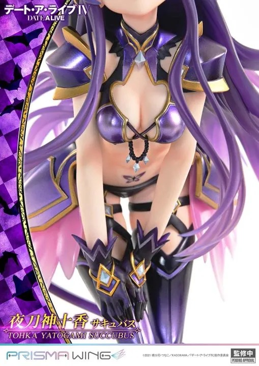 Prisma Wing Scaled Figure 1/7 Yatogami Tohka - Succubus Ver. Date A Live IV By Prime 1 Studio
