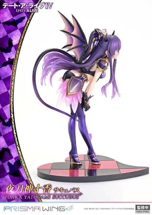 Prisma Wing Scaled Figure 1/7 Yatogami Tohka - Succubus Ver. Date A Live IV By Prime 1 Studio