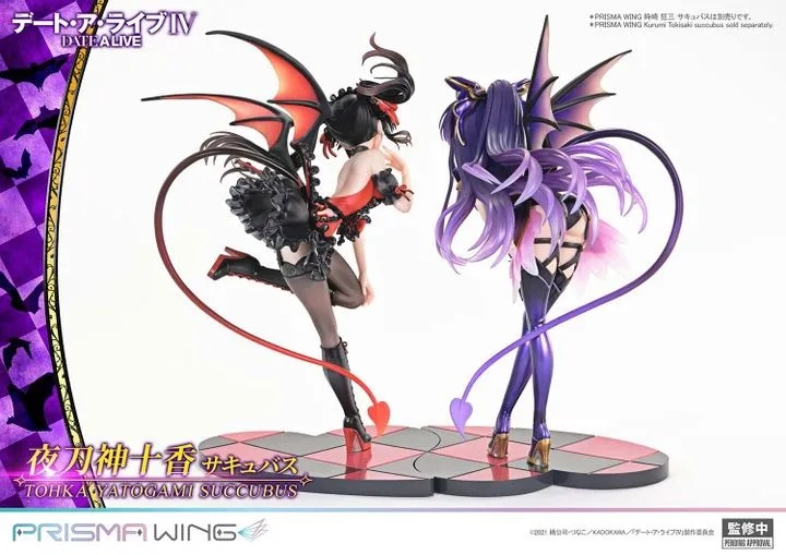 Prisma Wing Scaled Figure 1/7 Yatogami Tohka - Succubus Ver. Date A Live IV By Prime 1 Studio