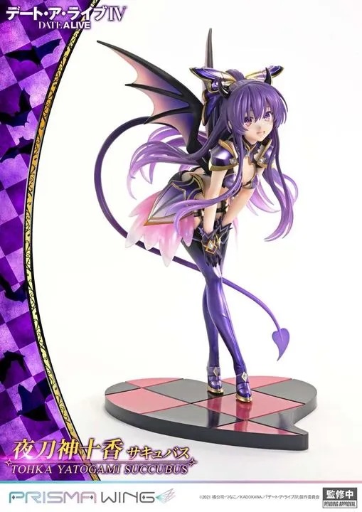 Prisma Wing Scaled Figure 1/7 Yatogami Tohka - Succubus Ver. Date A Live IV By Prime 1 Studio