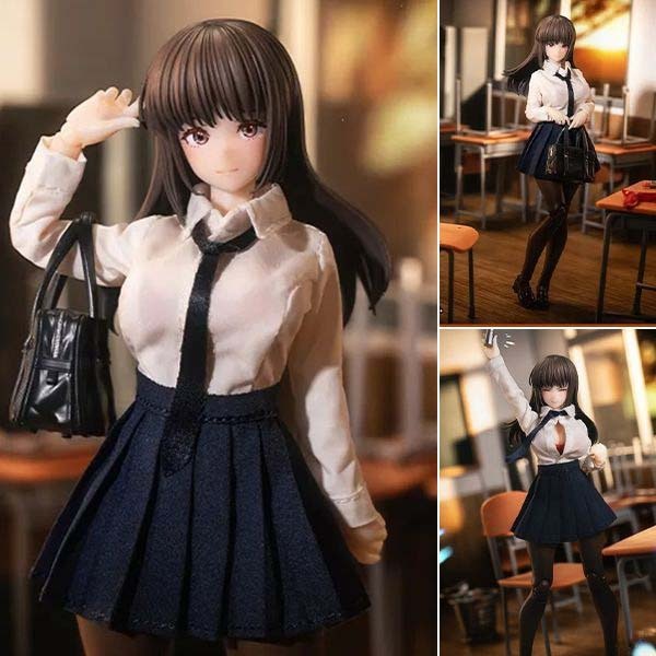 [Set of 2] [With JK Girls Clothing Accessory Kit] Action Figure 1/12 JK Bunny Girl Rena - Fantasy JK Series Illustration by CANCER_401 By Snail Shell