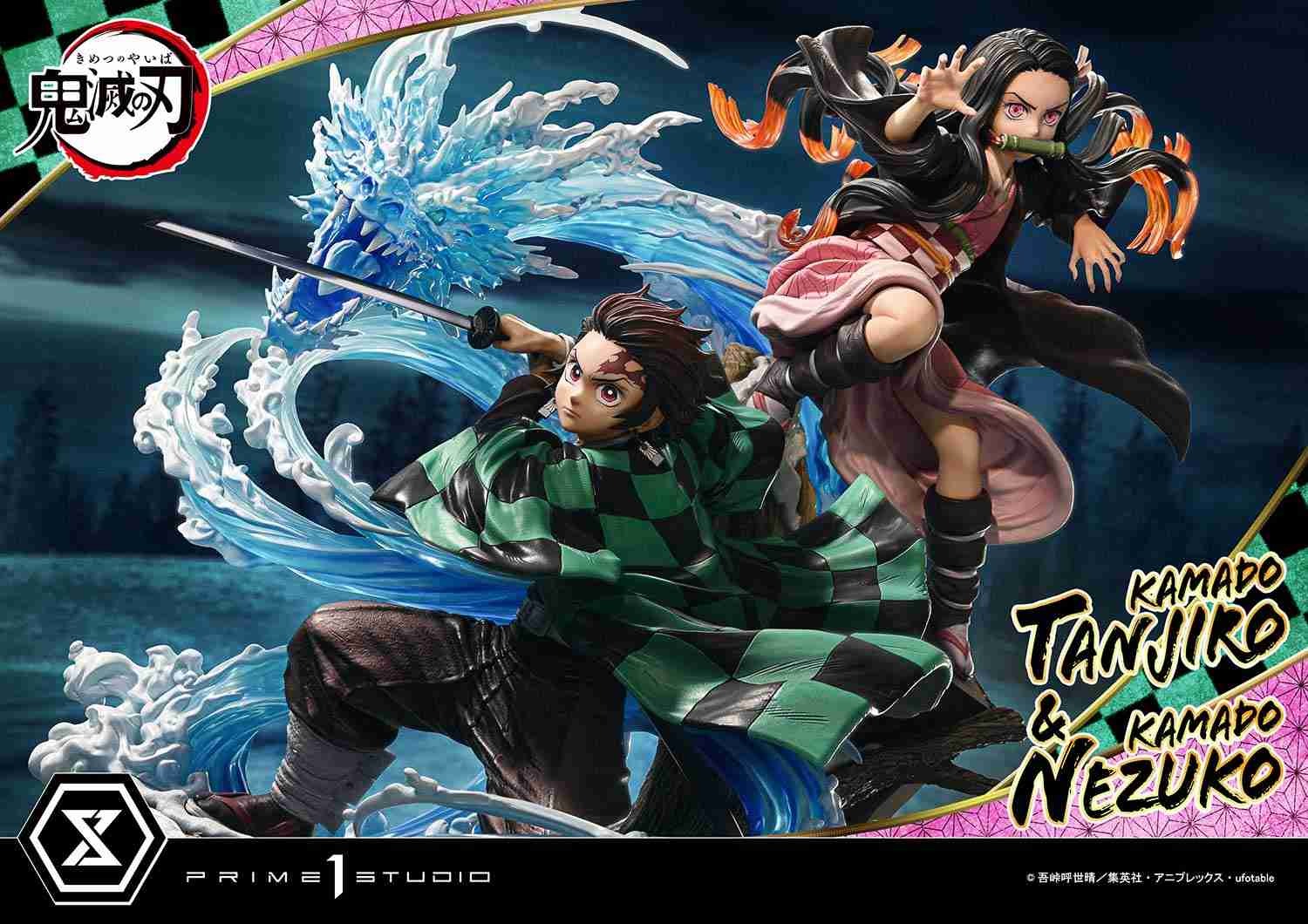 Scaled Figure 1/6 Tanjiro Kamado & Nezuko Kamado Concept Masterline Reg Ver. - Kimetsu No Yaiba By Prime 1 Studio