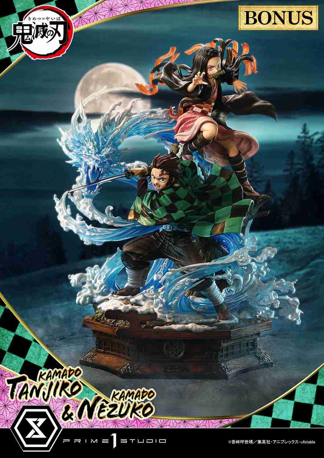 Scaled Figure 1/6 Tanjiro Kamado & Nezuko Kamado Concept Masterline Deluxe Ver. - Kimetsu No Yaiba By Prime 1 Studio