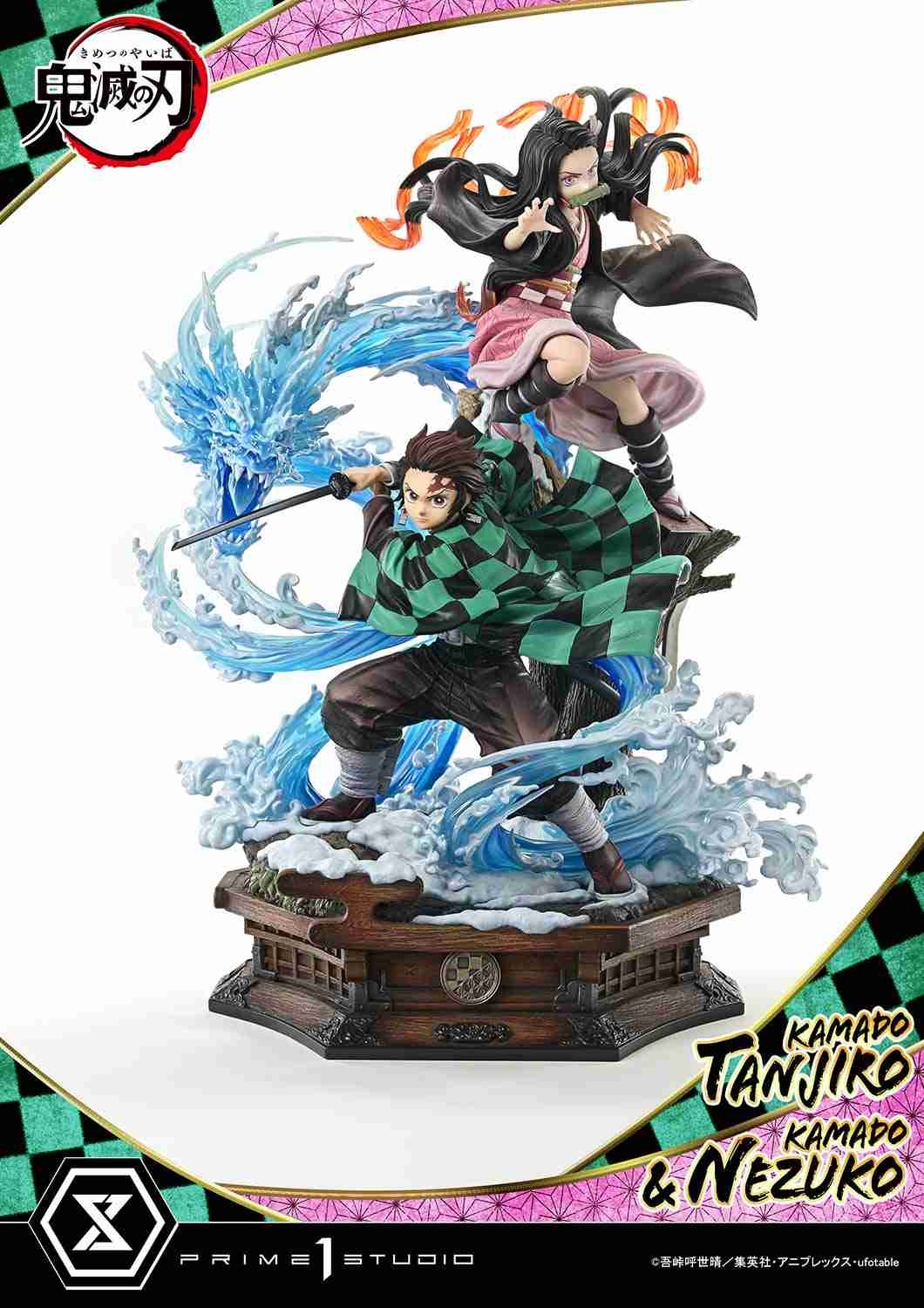 Scaled Figure 1/6 Tanjiro Kamado & Nezuko Kamado Concept Masterline Reg Ver. - Kimetsu No Yaiba By Prime 1 Studio